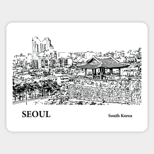 Seoul South Korea Magnet